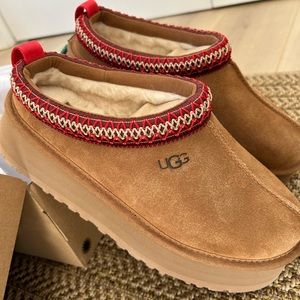UGG tazz platform - chestnut